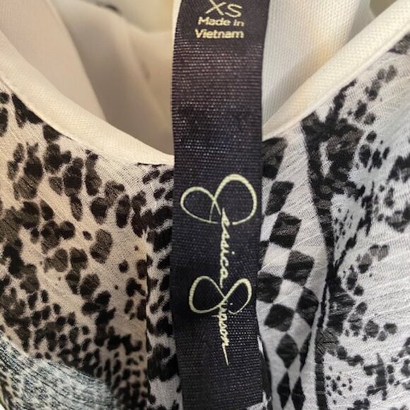 Jessica Simpson Black and white dress - Picture 8 of 8